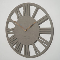 Nástenné hodiny Loft Adulto šedá, z219-1a 50cm